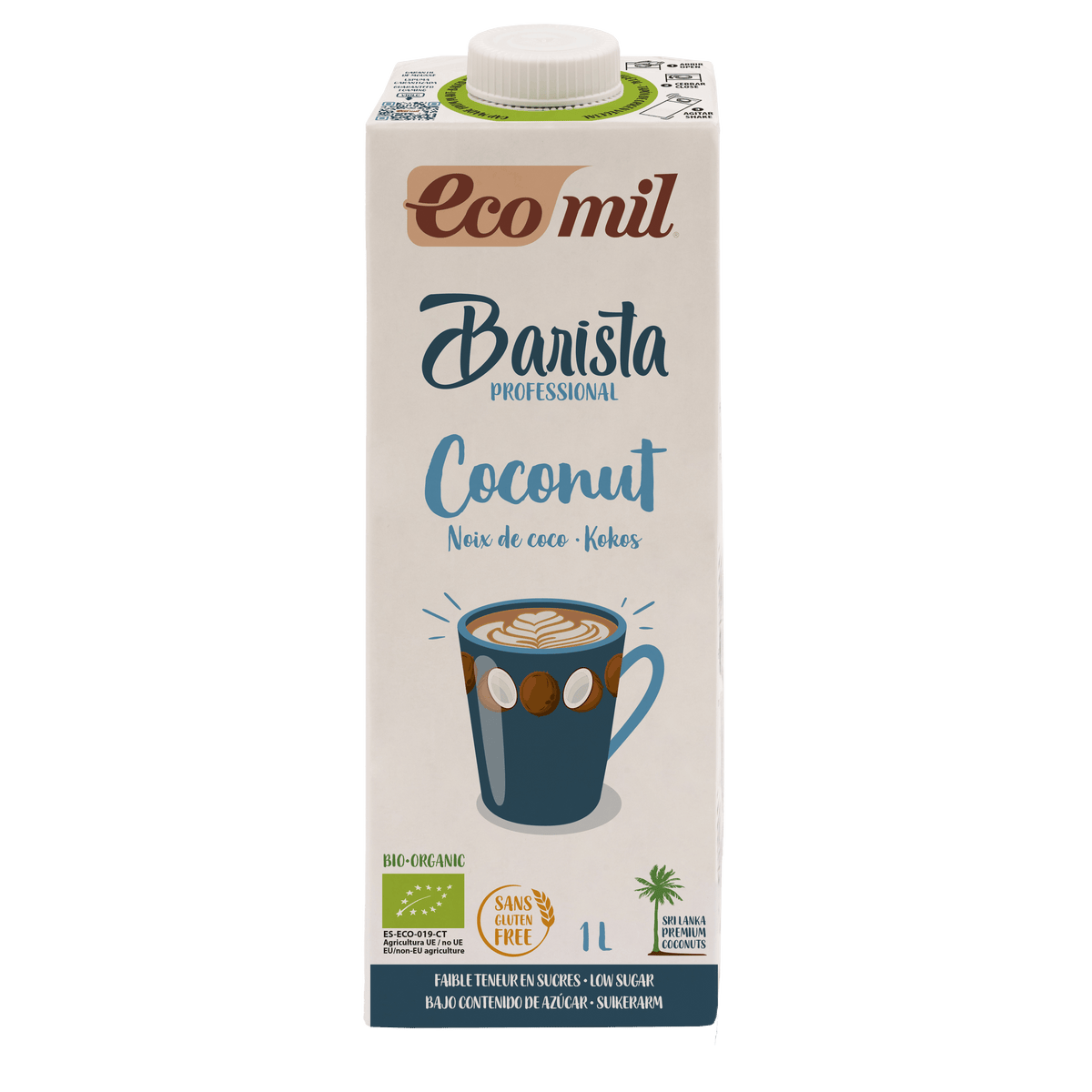 Ecomil Barista lait de coco Bio 1 L