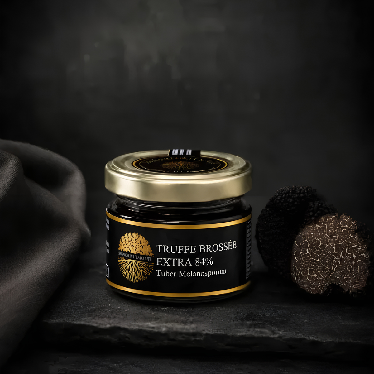 Truffe brossée extra 84 % – Tuber Melanosporum – 25 g