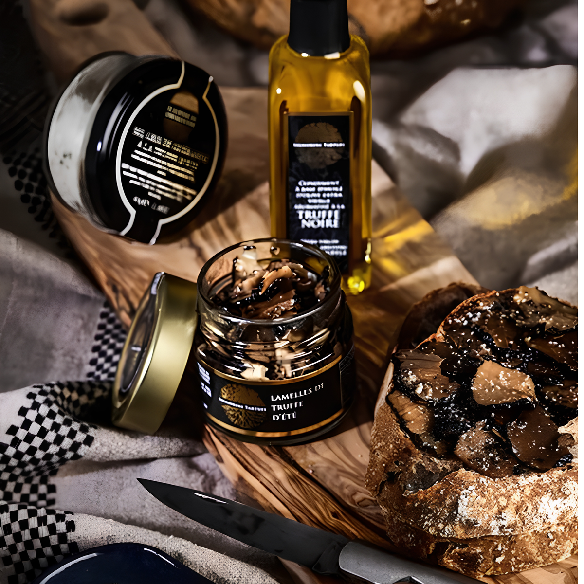 Lamelles de truffe d'été 70 % aromatisées – 45 g