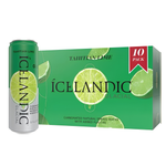 Icelandic Glacial Pétillante Citron vert de Tahiti Alu 33cl x 10