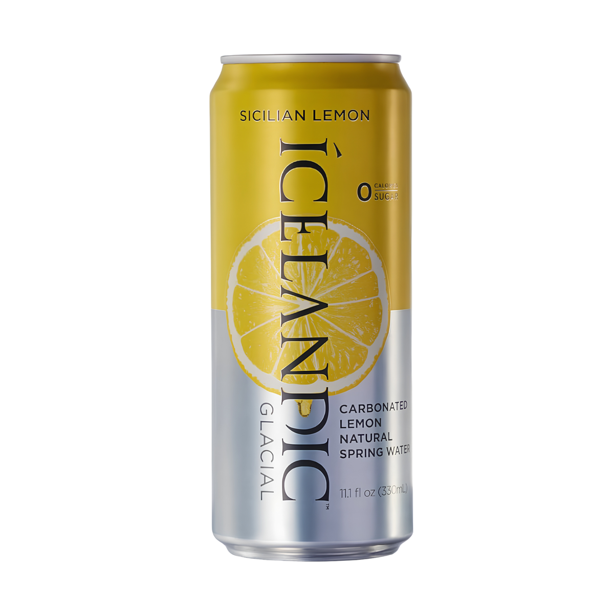 Icelandic Glacial Pétillante Citron de Sicile Alu 33cl x 10