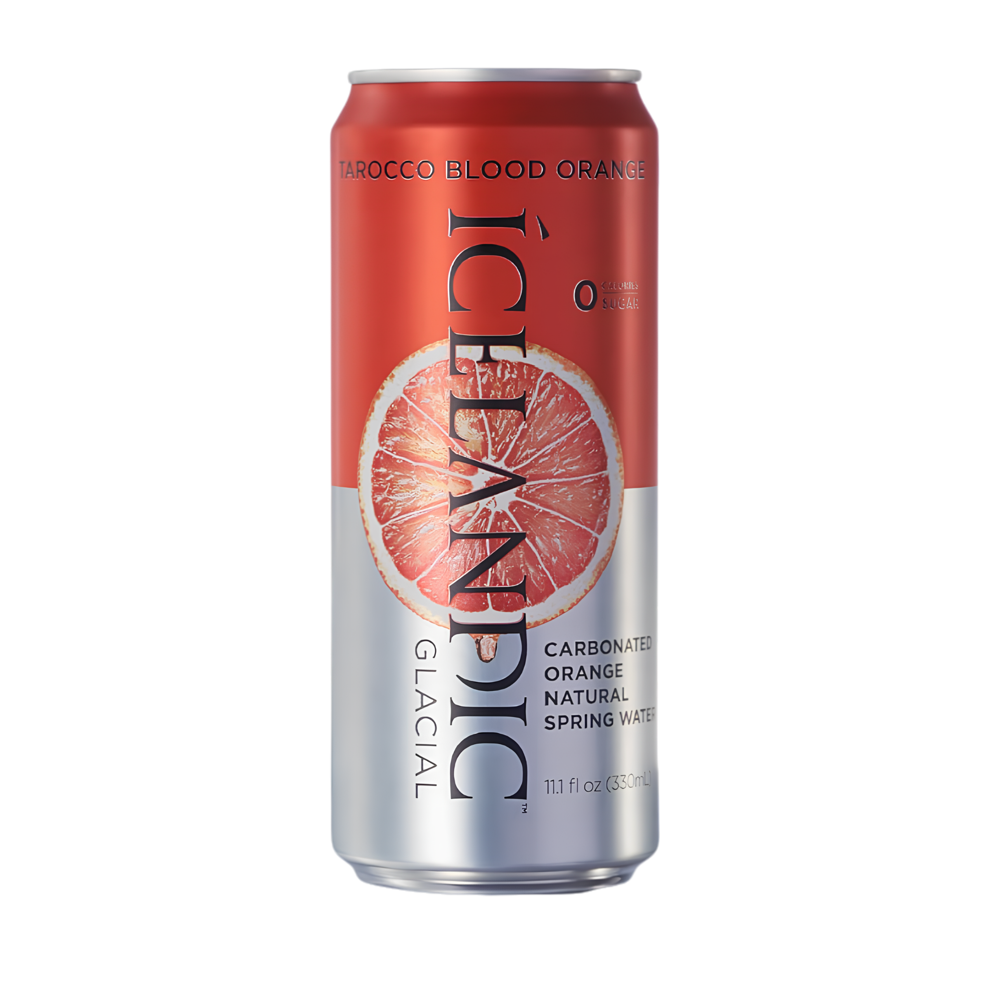 Icelandic Glacial Pétillante Orange sang de Tarocco Alu 33cl x 10