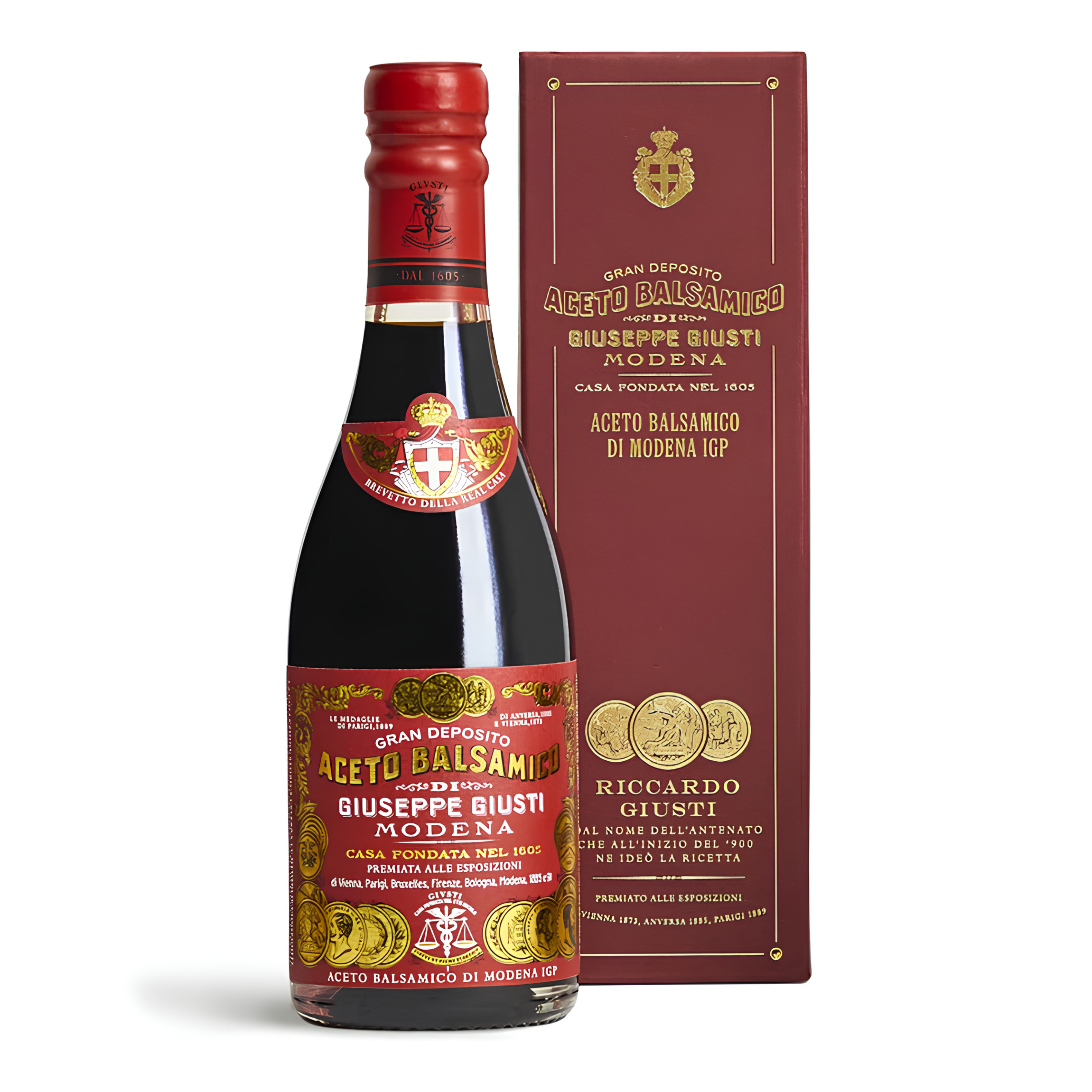 Vinaigre Balsamique de Modena IGP 5 Acetaia Giusti "Riccardo Giusti" 250 ml