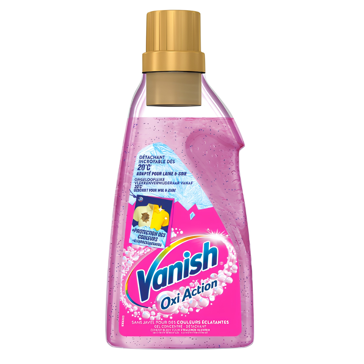 Gel Détachant Vanish Oxi Action Concentrée Laine & Soie 1,5L