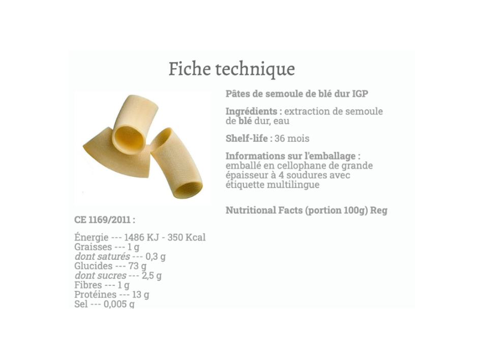 Pâte Il Vecchio Pastificio Di Gragnano - Linguine - 500g