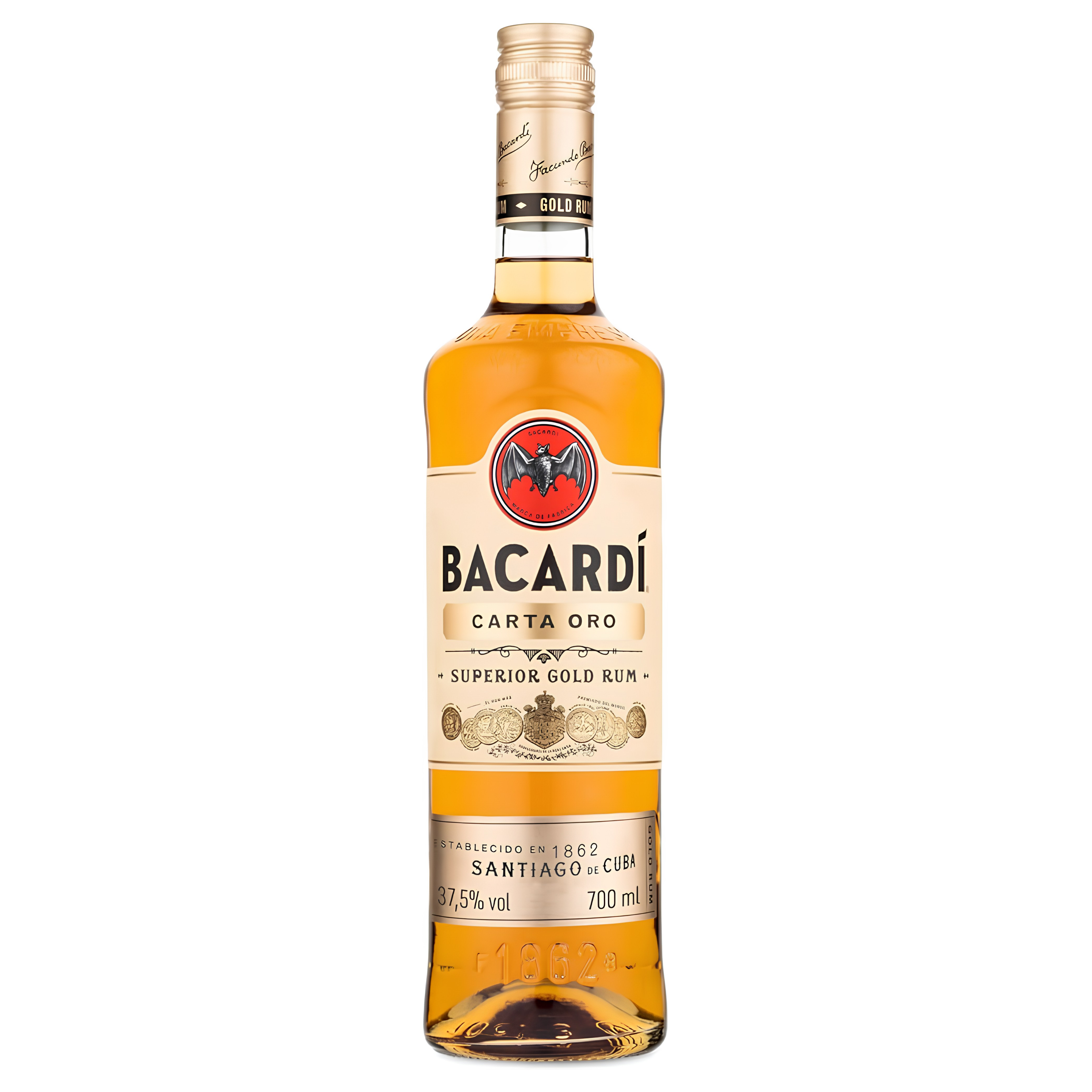 Bacardi Carta Oro Rhum  – 70 cl