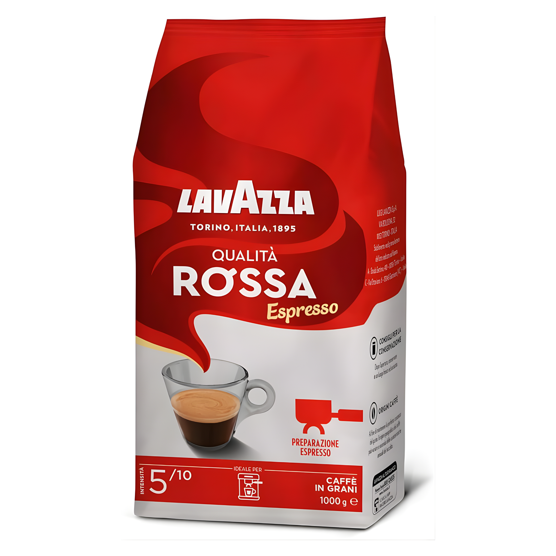 Café en Grain Lavazza Qualità Rossa - 1000gr
