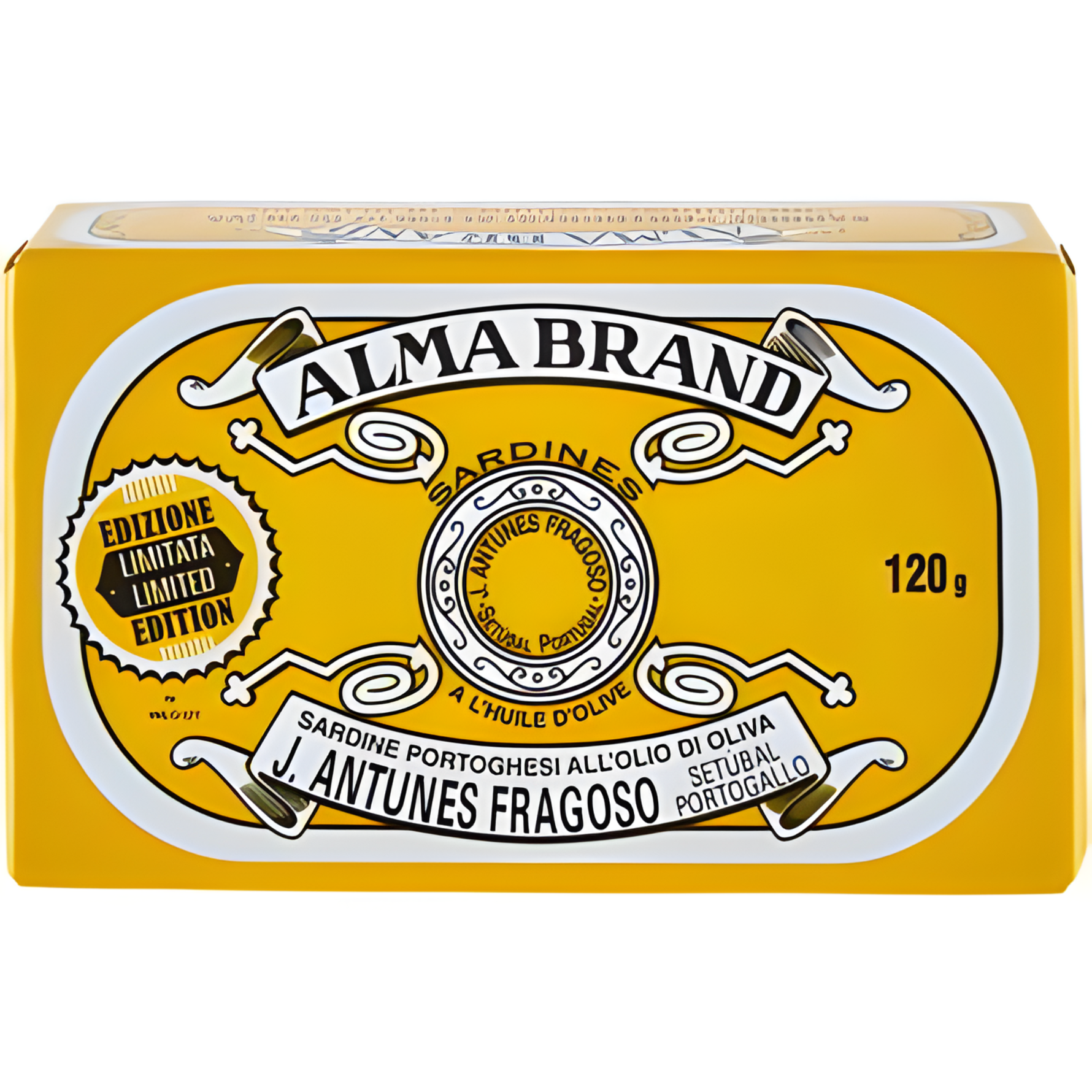 Conserve Sardine Alma Brand - Huile D'olive - 120gr