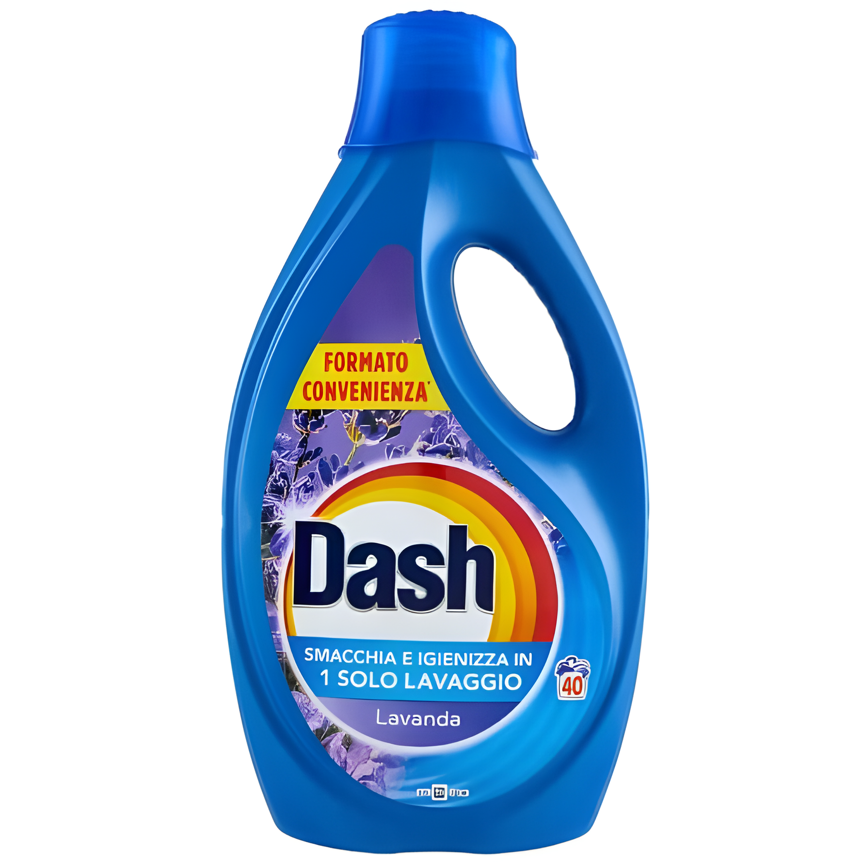 Dash détache et désinfecte en 1 seul lavage - parfum lavande - 40 lavages 1800 ml