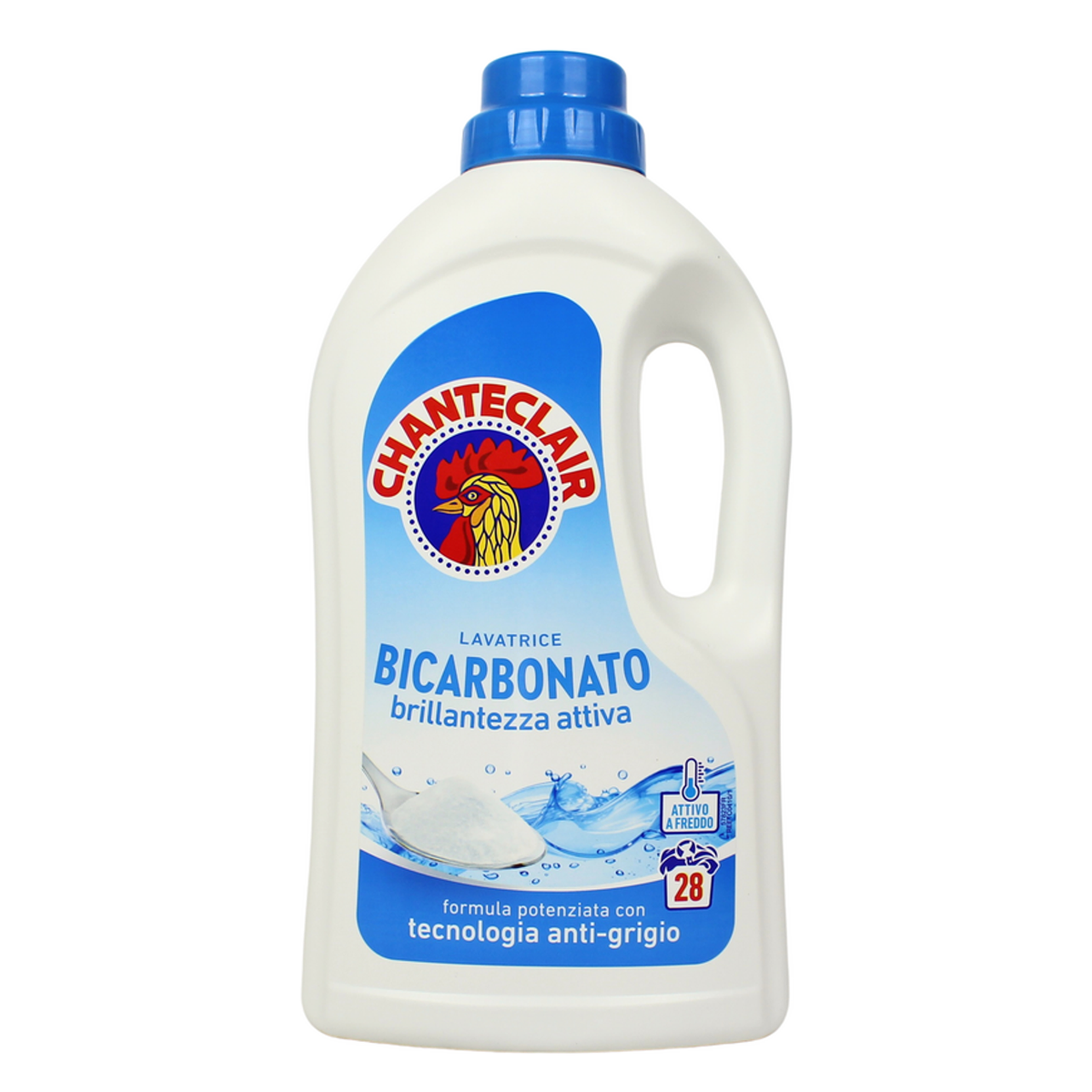 Chanteclair Machine à laver - Bicarbonate 28 lavages - 1260 ml