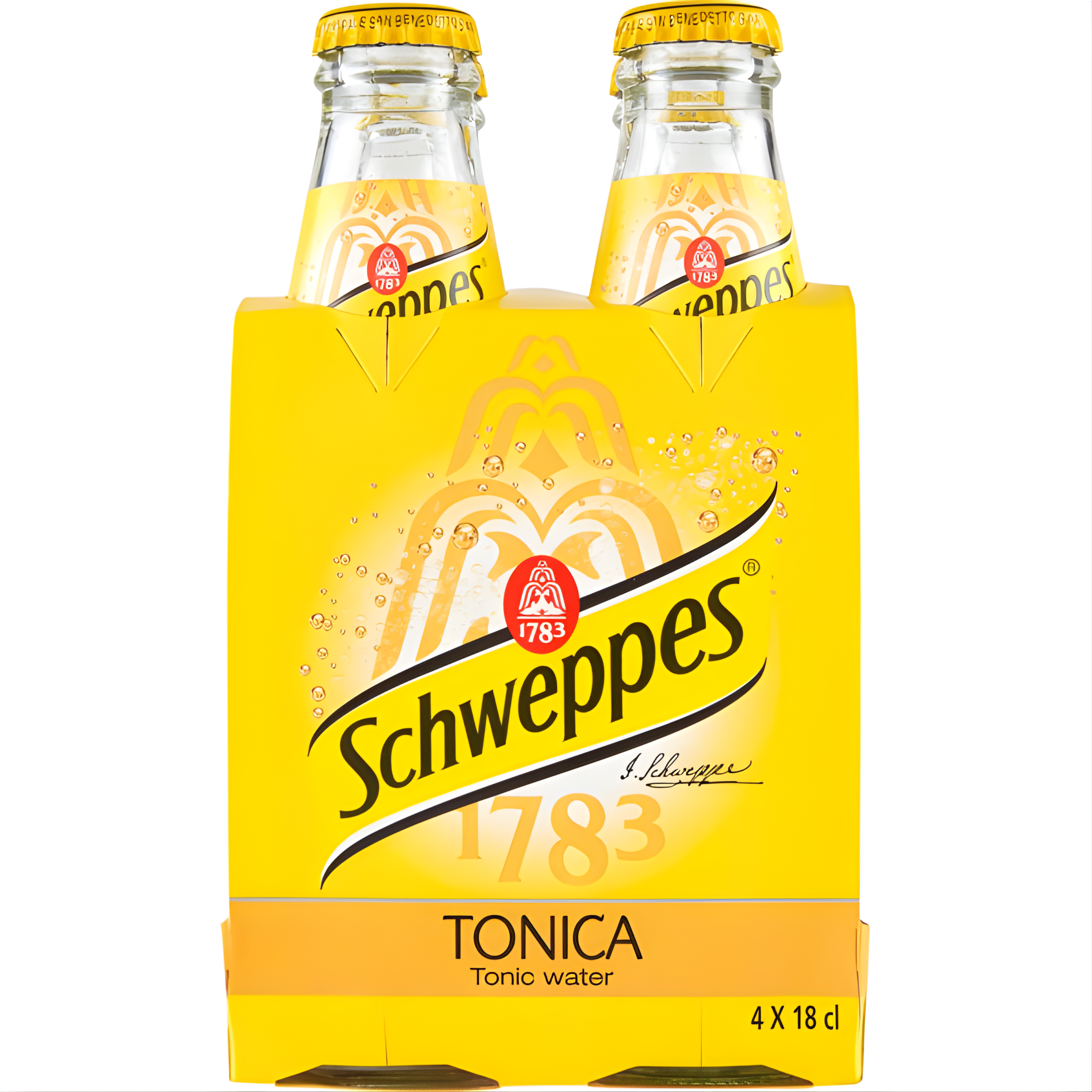 Schweppes Tonic verre 18cl x 4