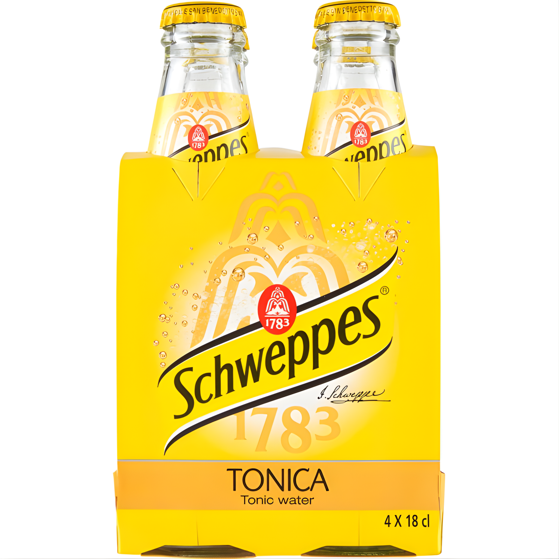 Schweppes Tonic verre 18cl x 4