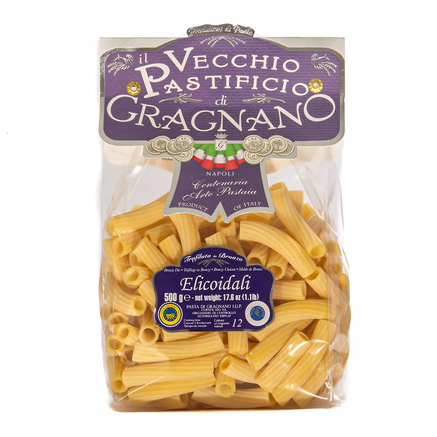 Pâte Il Vecchio Pastificio Di Gragnano - Elicoidali - 500g