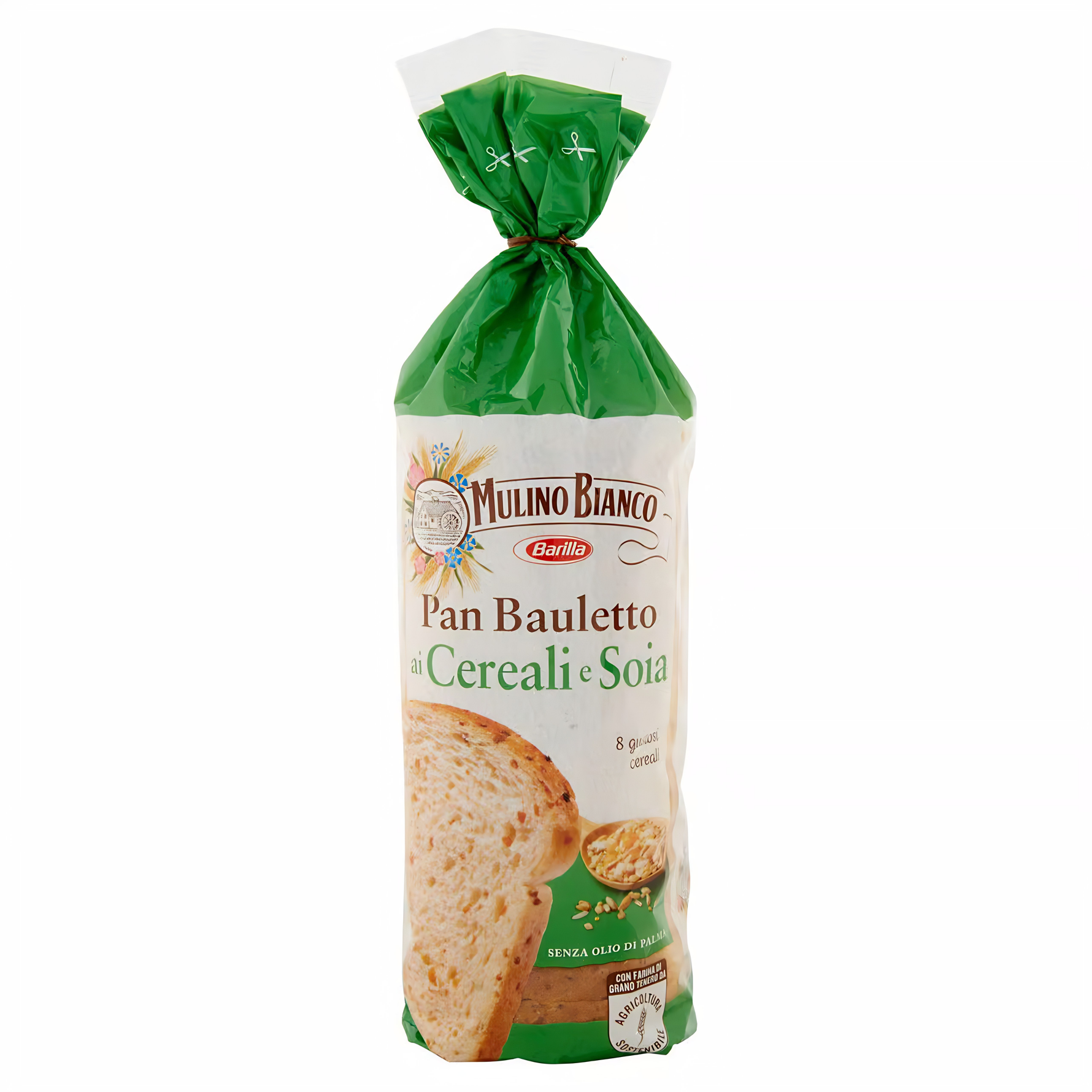 Pain de Mie Mulino Bianco - Céréales et Soja - 400gr