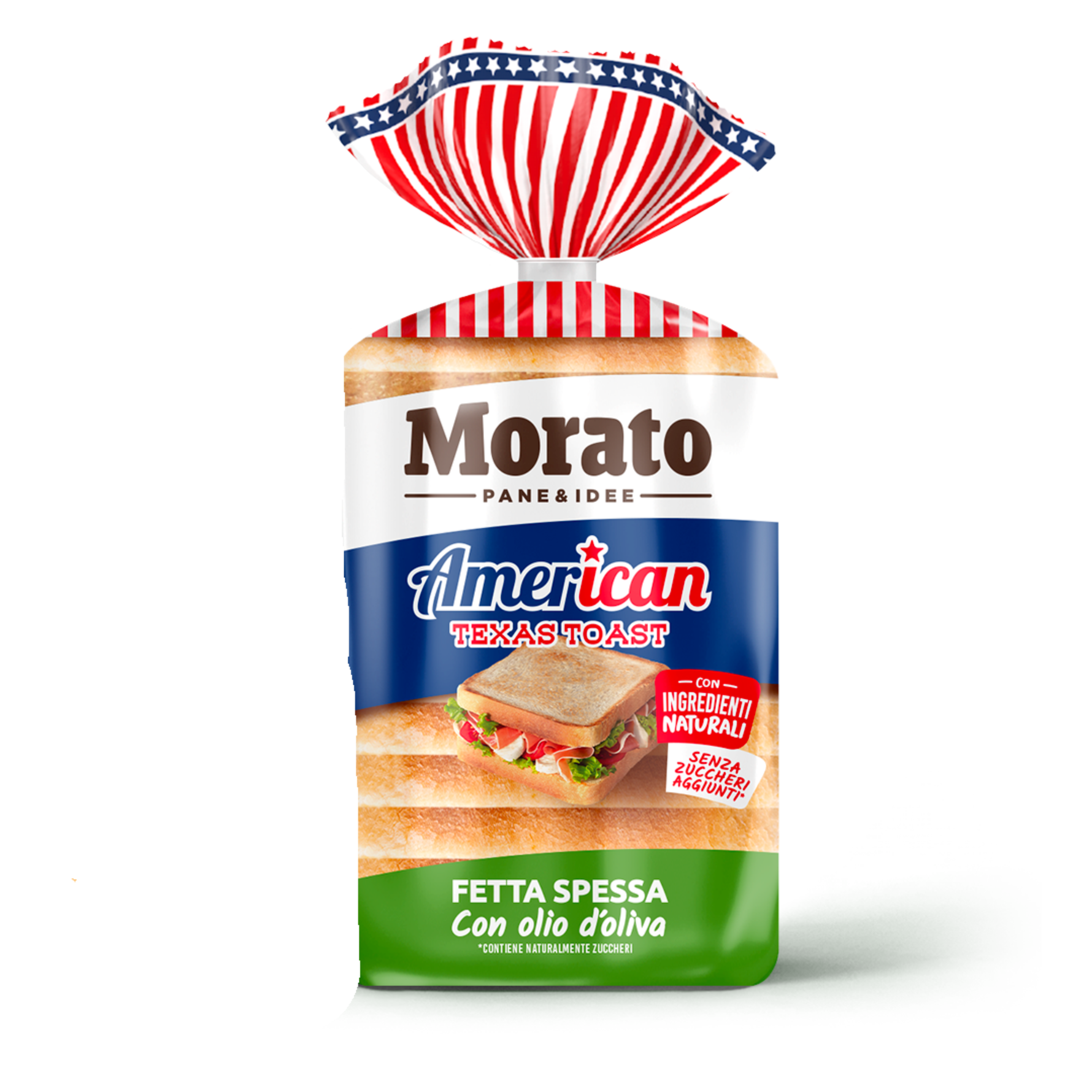 Pain de Mie Tranches Epaisses à l'huile d'olive Morato - Texas Toast - 550gr