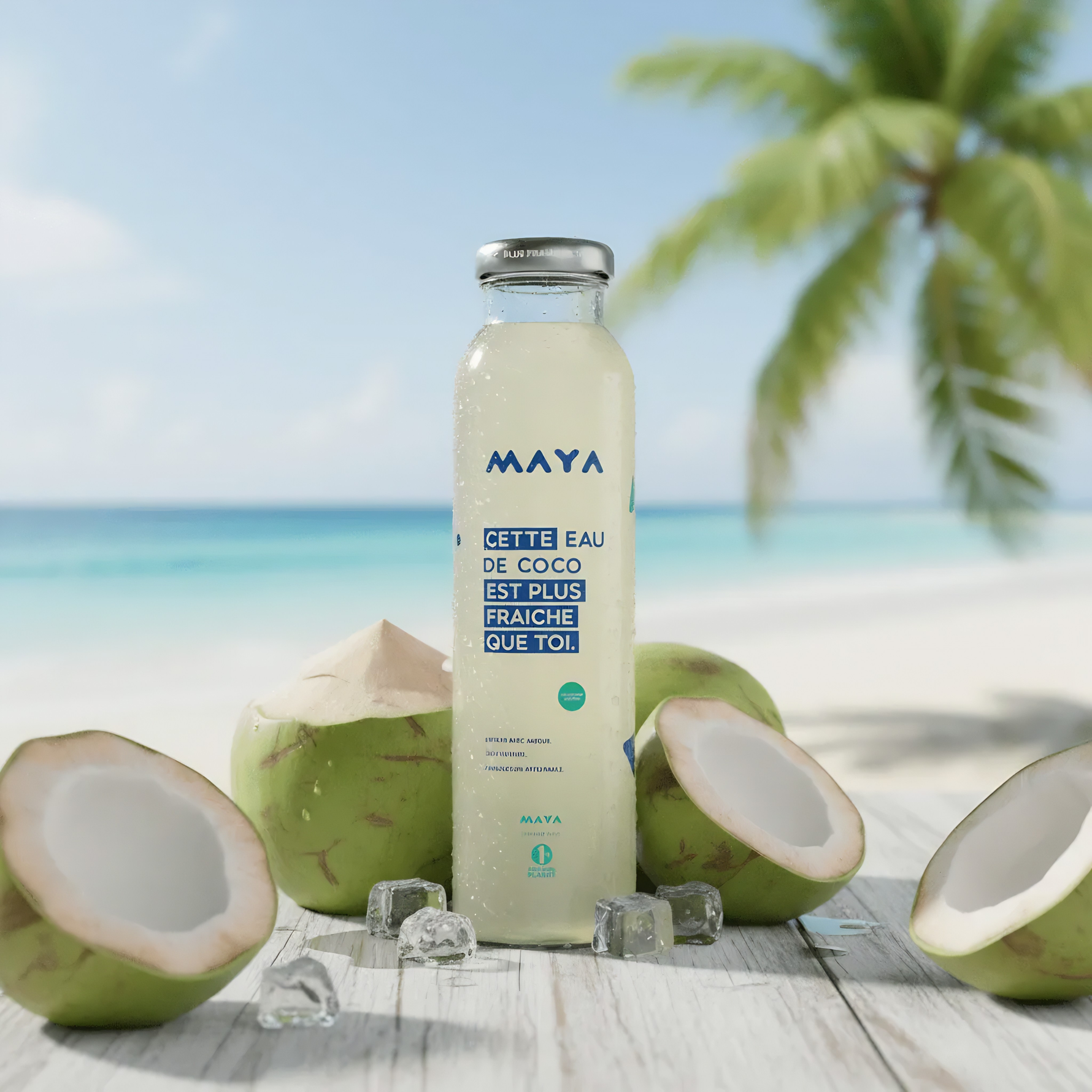 MAYA -Eau de coco Bouteille 310ml x 12