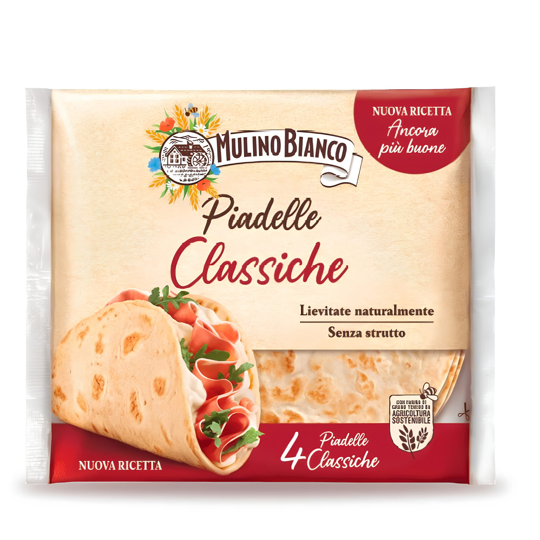 Piadelle Mulino Bianco - Classique - 225gr 