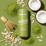 MAYA - Eau de coco au Matcha 330ml x 24
