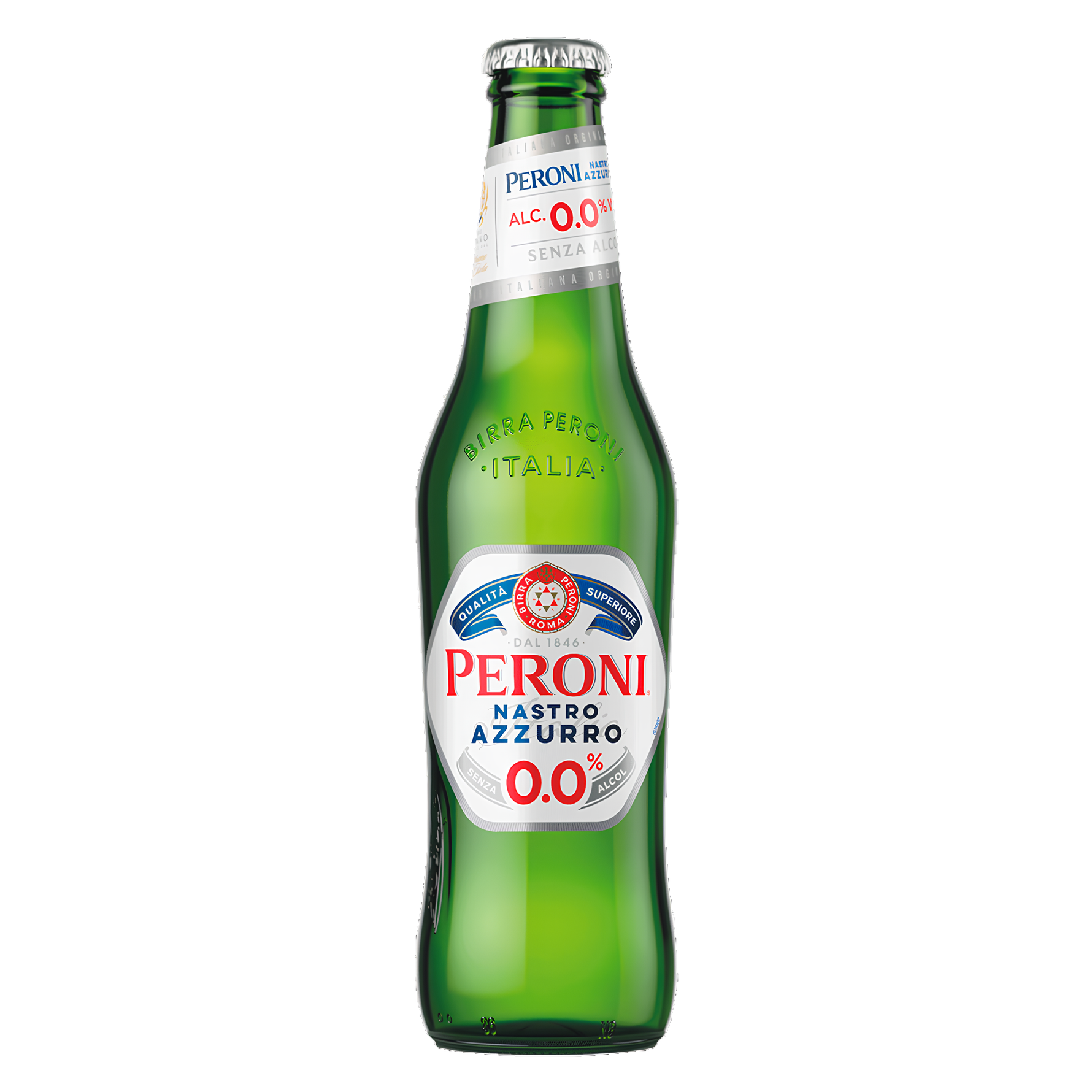 PERONI NASTRO AZZURRO - Bière sans alcool - 6 x 33 cl