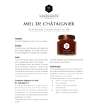Miel de châtaignier - 400g