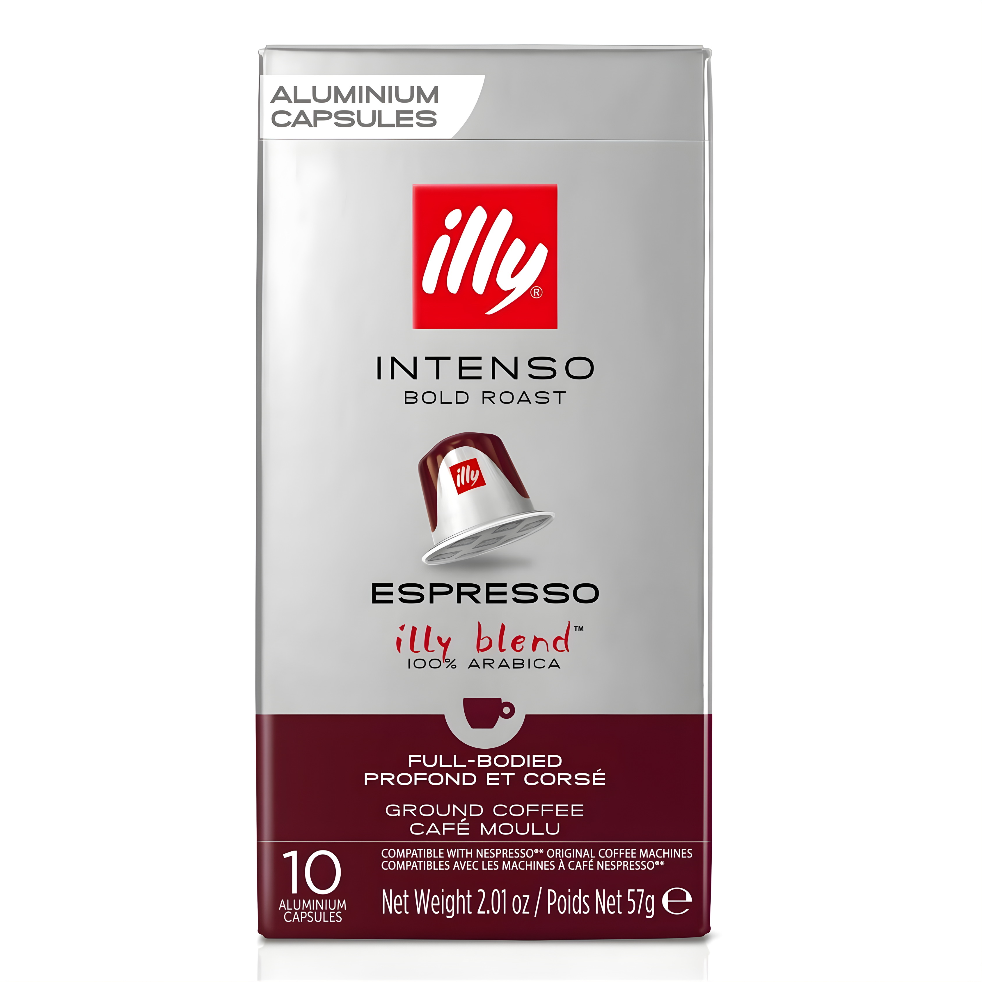 Café illy Nespresso Intense - 10 capsules