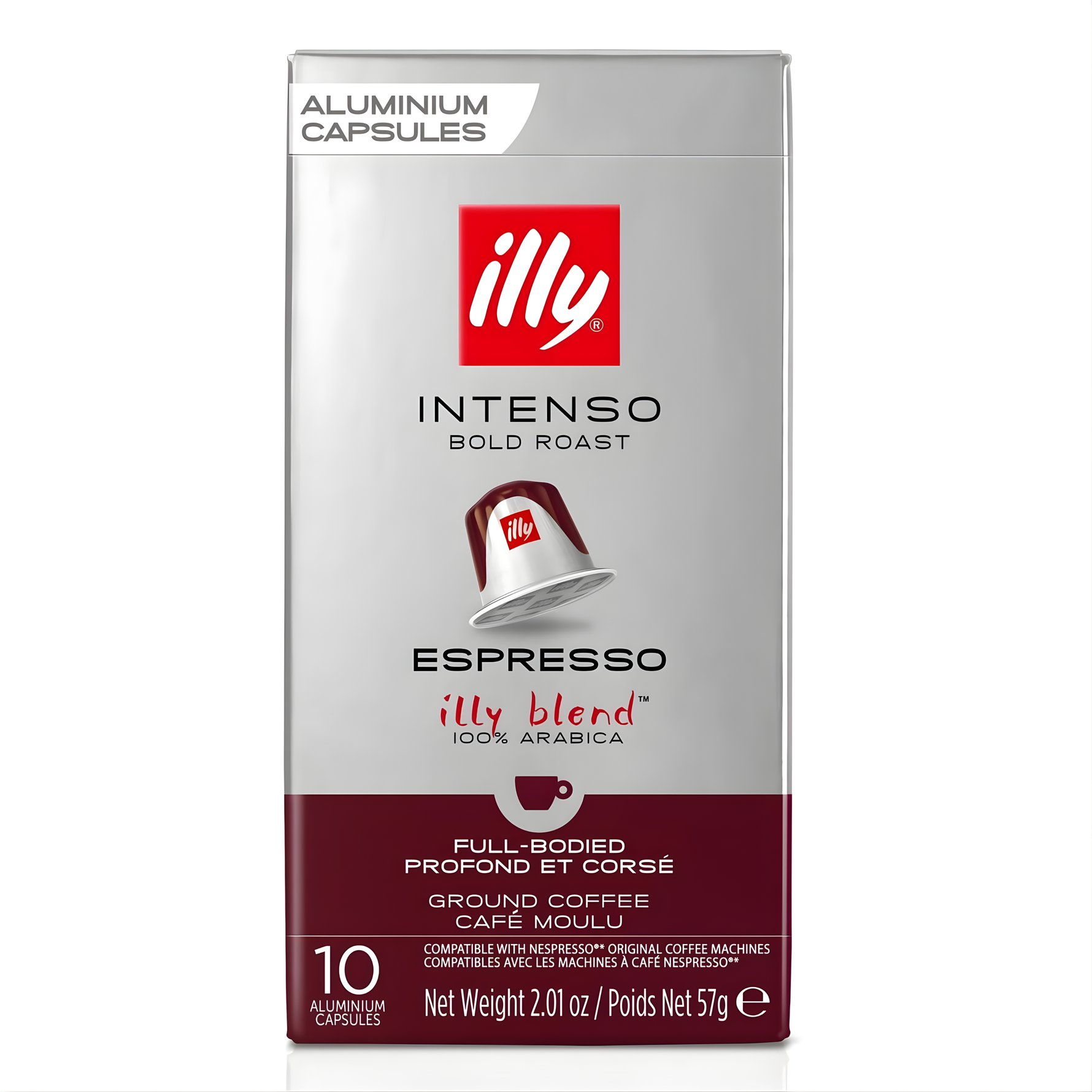 Café illy Nespresso Intense - 10 capsules
