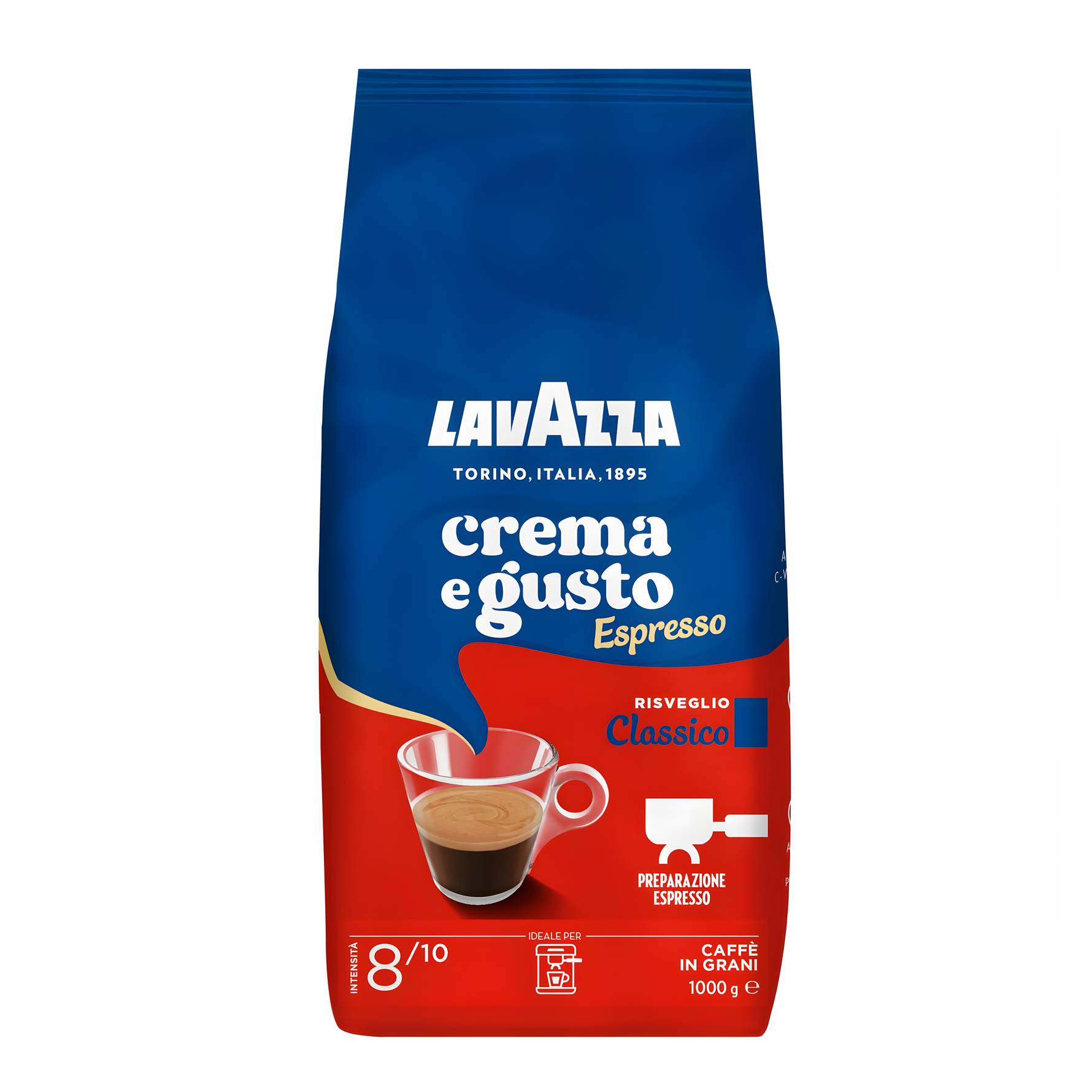 Café en Grain Lavazza Crema E Gusto - 1000gr