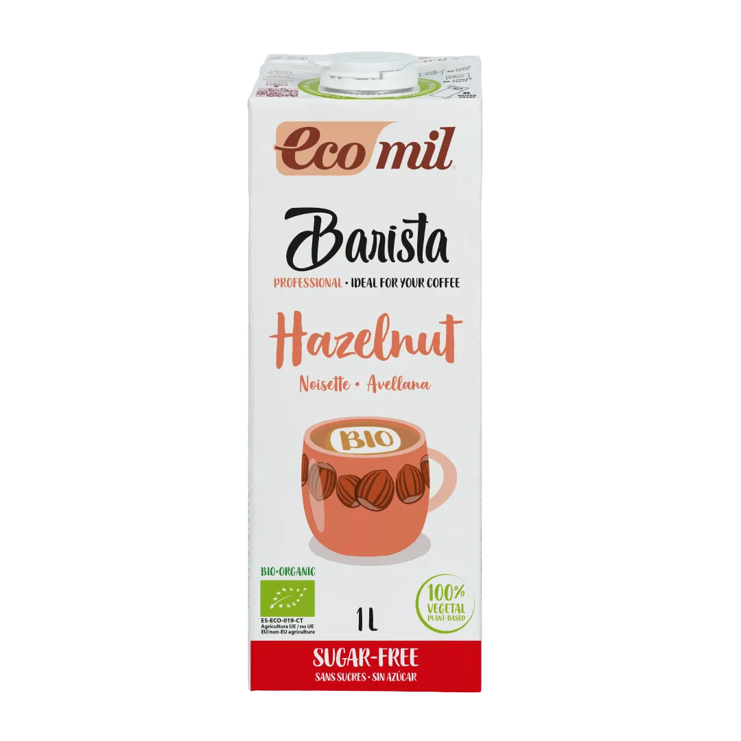 Ecomil Barista Noisette Sans Sucre Bio 1 L