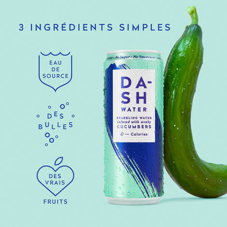 Dash Water 33cl x 12