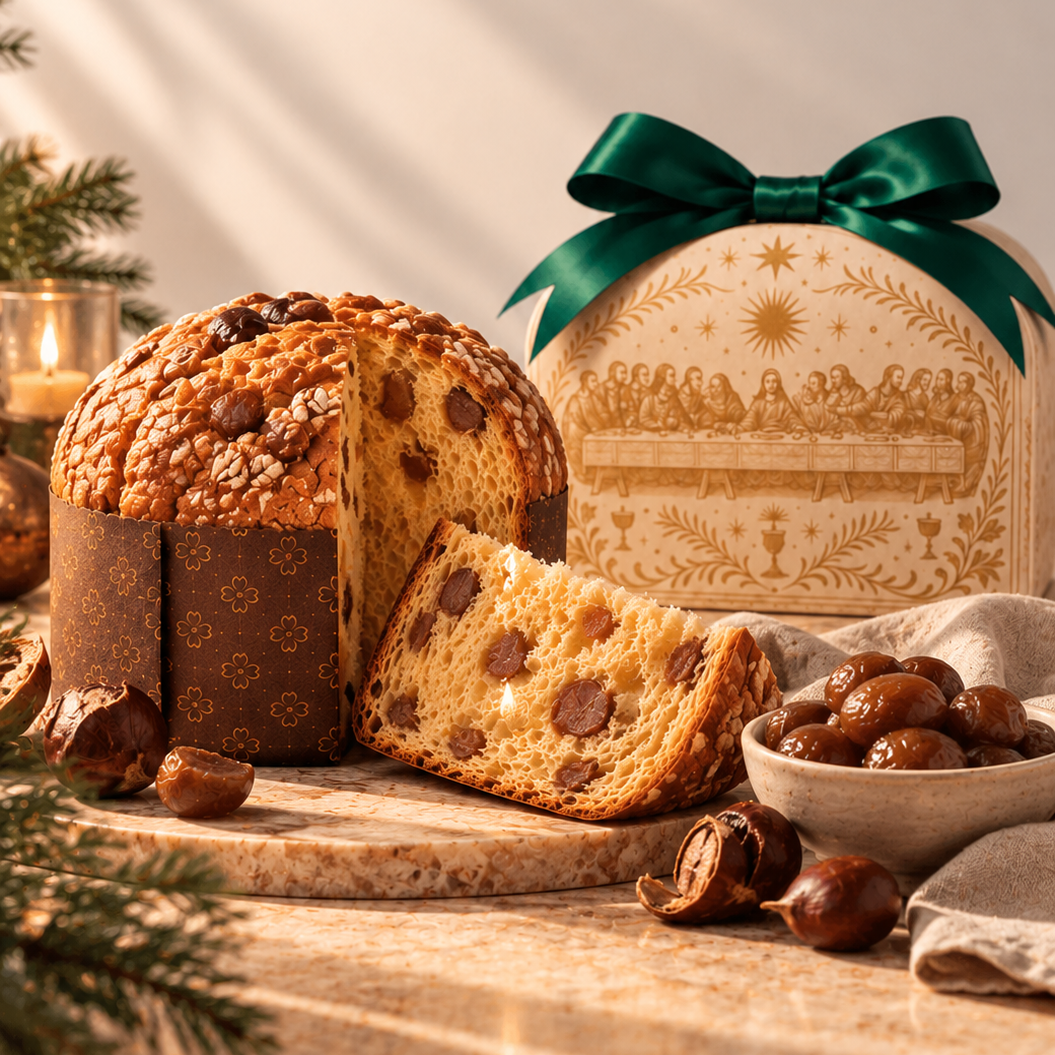 Panettone Artisanal au Marron 1kg