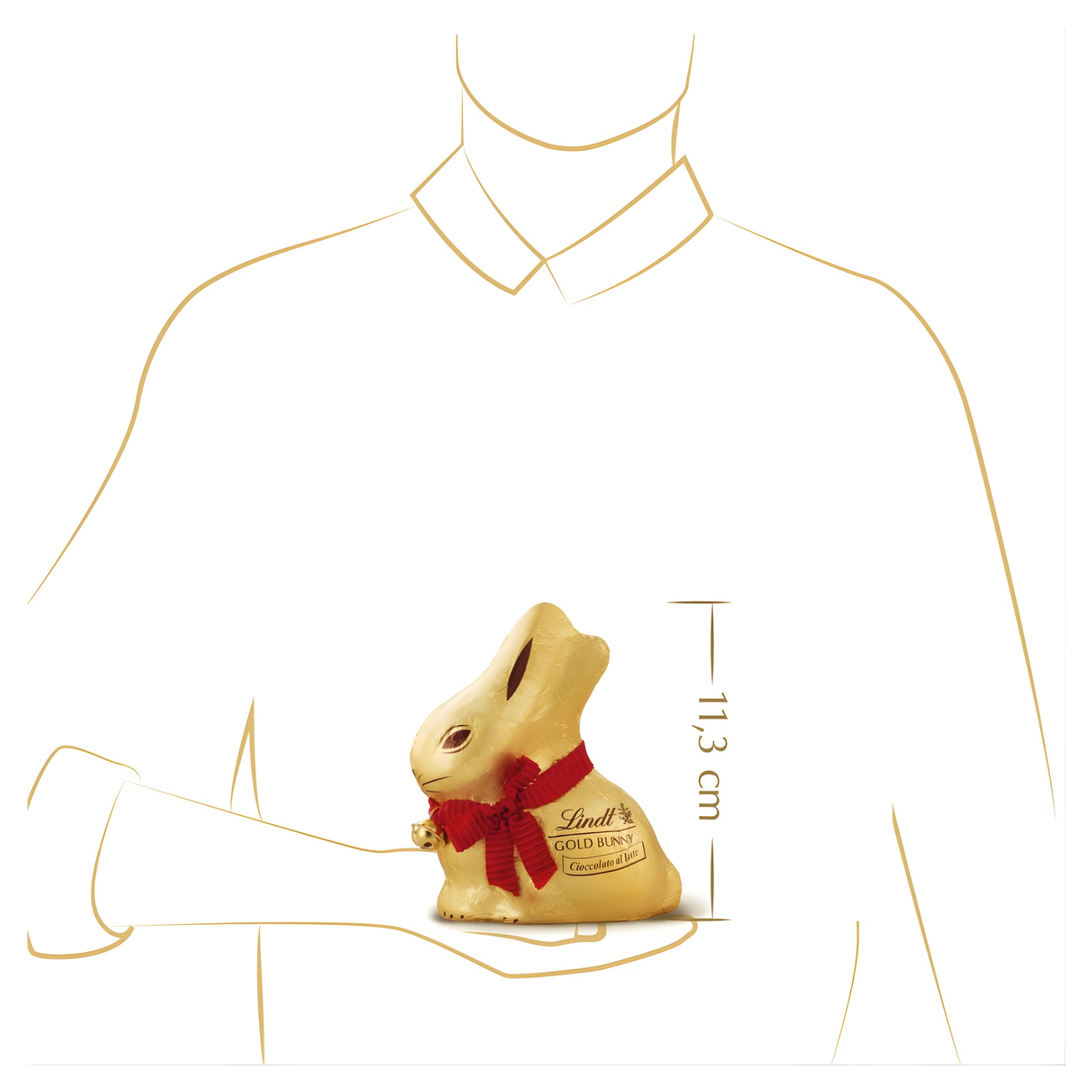 Lapin Lindt Chocolat Fondant 100g